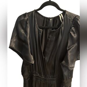 Anthropologie The Somerset Jumpsuit in Black 1X